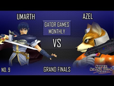 Gator Games #9 - Umarth (Marth) VS Azel (Fox) - SSBM - Grand Finals