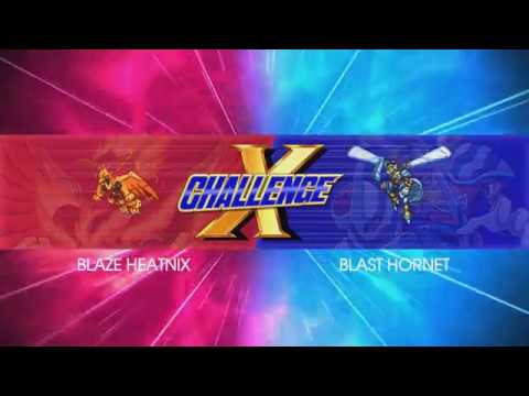 Megaman X Legacy Collection - Challenge Mode VS Blaze Heatnix & Blast Hornet (6-1)