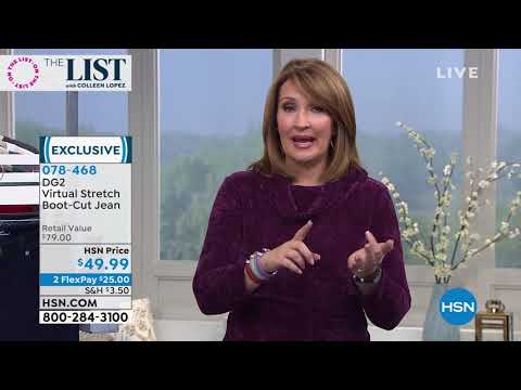 DG2 by Diane Gilman Virtual Stretch BootCut Jean  Basic