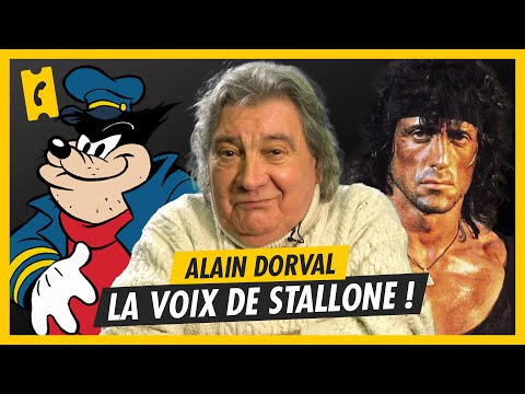 La voix de Sylvester Stallone et Pat Hibulaire, c'est lui ! - Alain Dorval