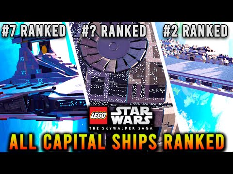All LEGO Star Wars Capital Ships RANKED from Worst to Best!