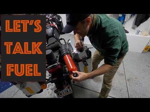 Carrying Spare Fuel on the Royal Enfield Himalayan