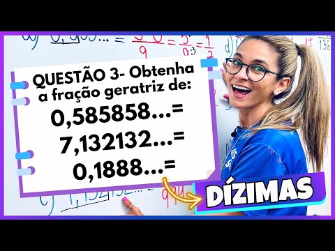 DÍZIMA PERIÓDICA E FRAÇÃO GERATRIZ Prof Gis