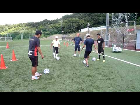 サッカーチーム指導者講習会　2015/8/22