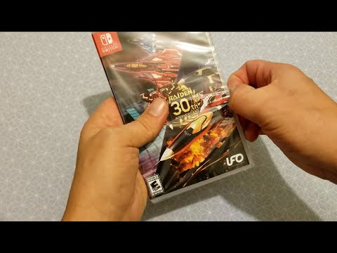UNBOXING RAIDEN 30TH ANNIVERSARY SWITCH (LIMITED RUN GAMES)