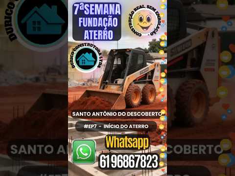 #Ep-7 Baldrame finalizado e início do aterro.