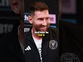Messi Finally Spoke English 😳
