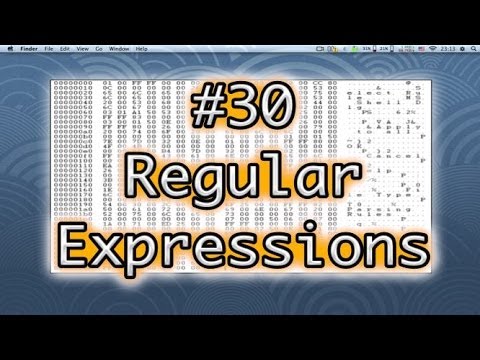 Introduction to Regular Expressions - Computer Programming Basics #30