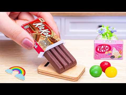 Amazing KitKat Cake Dessert | How To Make Mini Rainbow Chocolate Cake Recipe With 1000+ Yummy Cake