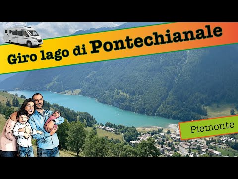 Giro del lago di Pontechianale - Piemonte in Camper - Valle Varaita