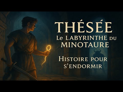 ⚔️ Thésée et le Minotaure, Héros du Labyrinthe 🌀 | Histoire pour s’endormir 🛏️ | Mythologie Grecque