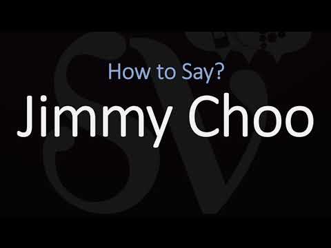How to Pronounce Jimmy Choo? (CORRECTLY)