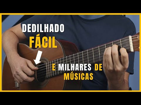 🟢DEDILHADO MÁGICO - Toque milhares de músicas com um dedilhado BEM FÁCIL NO VIOLÃO