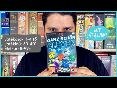 Ganz Schön Clever - Egy Okos Húzás Játékbemutató - Mit Játsszunk?
