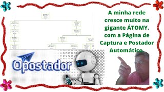 A minha rede cresce muito na gigante TOMY. Pgina de Captura e Postador Automtico.