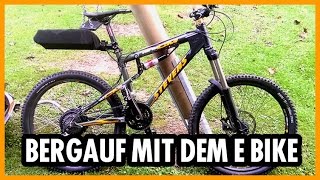 preview picture of video 'Bergauf mit dem E Bike - Trails Bückeburg Harrl - 3,5min bis zum Idaturm eMTB'