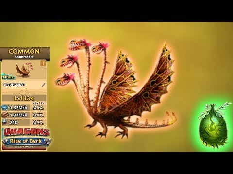 Snaptrapper - Titan Mode Max Level 134 | Dragons: Rise of Berk