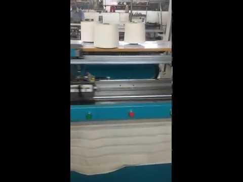 Semi computerized sweater and collar knitting machine