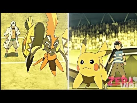 ASH VS KUKUI - Full Battle | Pokemon AMV