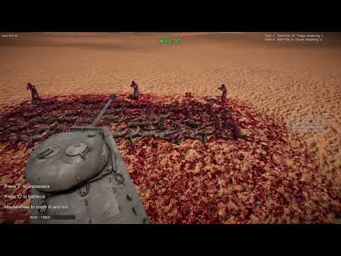 Sherman Tank VS Ranged Units -  Ultimate Epic Battle Simulator 2 - UEBS 2 Sherman