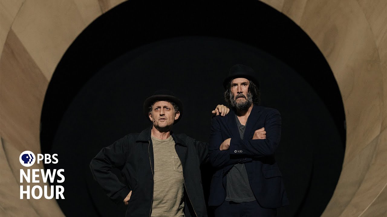 Keanu Reeves and Alex Winter reunite on stage in Broadway's 'Waiting for Godot'