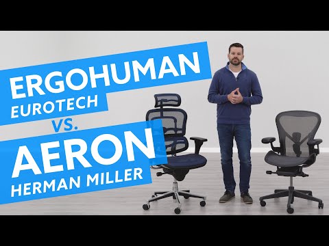 Eurotech Ergohuman vs Herman Miller Aeron: Which is best for you?