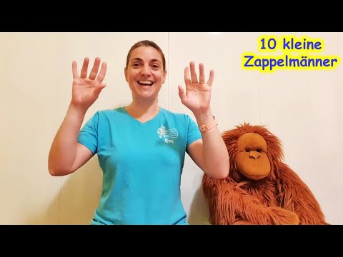 Zehn kleine Zappelmänner - Fingerspiel | Kinderlieder zum Mitsingen und Mitmachen