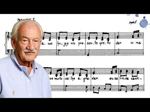 Ernst Mahle -  Parabéns II (No.3 de As melodias da Cecília, para piano) (Helber F. Ribeiro, piano)