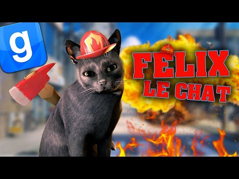 FELIX LE CHAT POMPIER -  GARRY'S MOD DARKRP