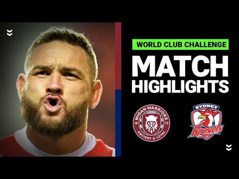 Wigan Warriors v Sydney Roosters | Match Highlights | NRL World Club Challenge | 2014