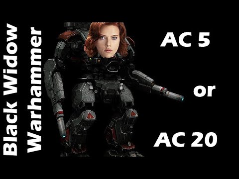 AC 5 OR AC 20 - WARHAMMER BUILD | Mechwarrior Build #11