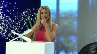 PEARL Mobiler Deckenventilator VT-145.D, 230V mit Aufhänger, Ø 40cm