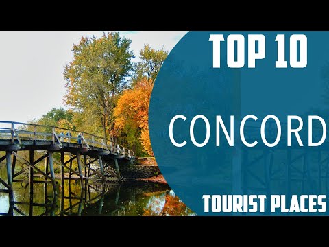 Top 10 Best Tourist Places to Visit in Concord | USA - English