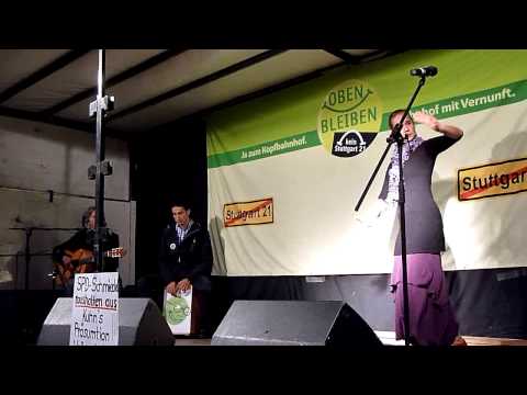 Flamencogruppe "La Rondena" /1b - 146. Montagsdemo gegen Stuttgart 21 - 29.10.2012