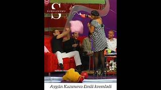 Aygün Kazımova canlı yayımda Emili kremlədi