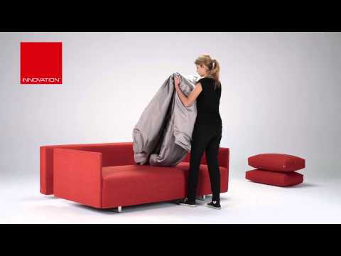 Innovation Schlafsofa PYX mit extra dicker Polsterung