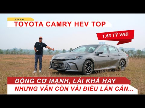 Thumbnail for Toyota Camry 2024 mới - Động cơ mạnh, lái khá hay. Nhưng vẫn còn vài điều lấn cấn... by Toyota, Toyota Camry