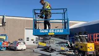 Genie GS -1930 scissor lift for sale - Image 4 | Machineryline AU Genie GS -1930 scissor lift | Image 4 - Machineryline