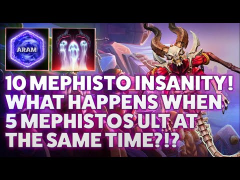 ARAM VOLSKAYA FOUNDRY - 10 MEPHISTO INSANITY! WHAT HAPPENS WHEN 5 MEPHISTOS ULT AT THE SAME TIME?!?