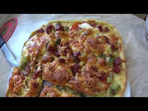 Пицца // Готовим пиццу // Простой рецепт пиццы