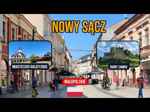 NOWY SĄCZ 🇵🇱 WHAT IS WORTH SEEING HERE? Galician town, castle ruins, basilica, and that's just th...