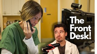 Working the Front Desk at a Veterinary Hospital