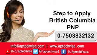 Step to Apply British Columbia PNP Complete Guidance