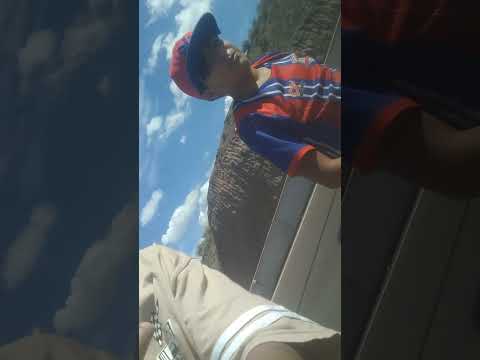 Yendo a andar en Bici hacea ullum de la provincia San juan a dique de ullum