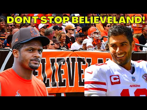 Browns To PURSUE Jimmy Garoppolo TRADE with Deshaun Watson Suspension Beyond 8 Games!
