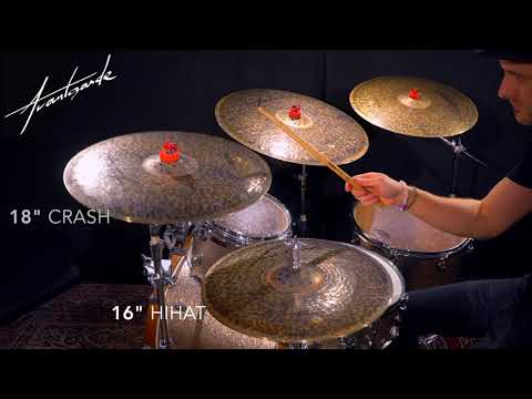 Avantgarde Cymbals Super Natural Series - Sound Demonstration