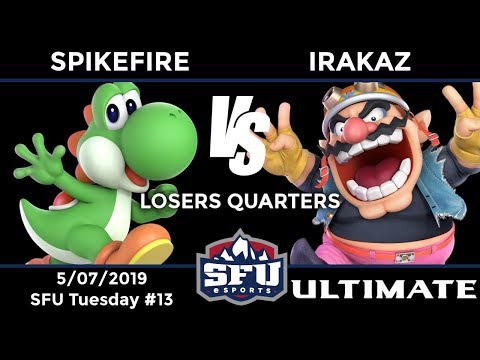 SFU Ultimate #13: LR4 - Spikefire (Yoshi) vs Irakaz (Wario)