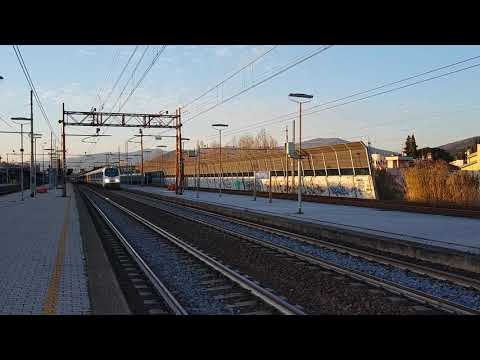 Intercity 595 Trieste/Roma in partenza da Prato Centrale