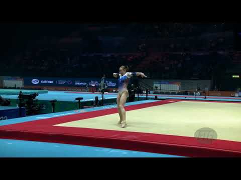 BARBOSU Ana (ROU) - 2022 Artistic Worlds, Liverpool (GBR) - Qualifications Floor Exercise