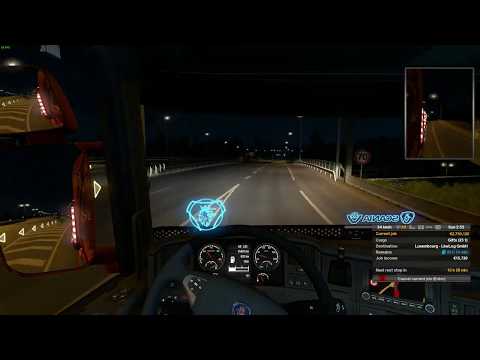 ETS2 Modded Timelapse 44 Strasbourg to Luxembourg